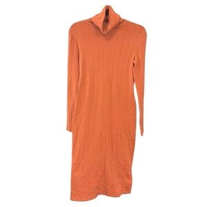 Orange Wild Fable‎ Turtleneck dress Size L